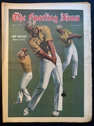 The Sporting News: April 13th, 1974 (Jack Nicklaus cover, "Jack Nicklaus -- Masters...