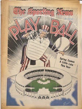 The Sporting News: April 29th, 1972 (Season opening cover, "Play Ball -- Spring Comes a...
