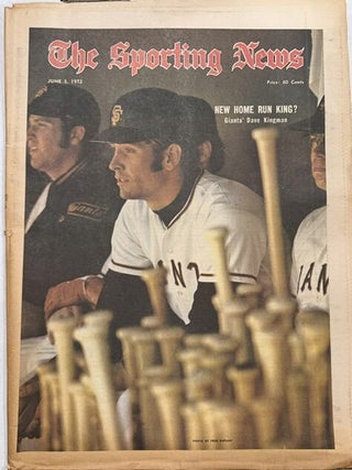 The Sporting News: June 3rd, 1972 (Dave Kingman cover, "New Home Run King? Giants' Dave...