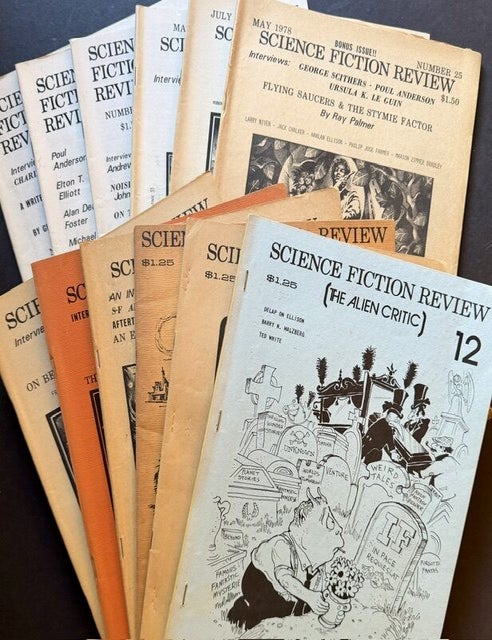 Item #25919 Science Fiction Review (12 Issues). Ed Richard E. Geis.