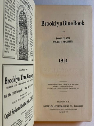 Brooklyn Blue Book and Long Island Society Register 1914