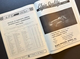 The Official Programs for the 1946 AND 1947 Indianapolis 500 Races (Scorecards Included)