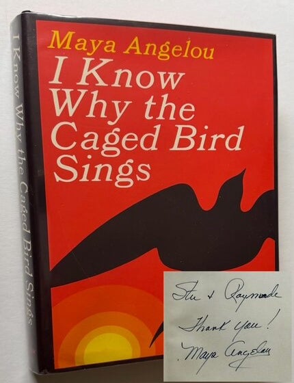 Item #26006 I Know Why the Caged Bird Sings. Maya Angelou.