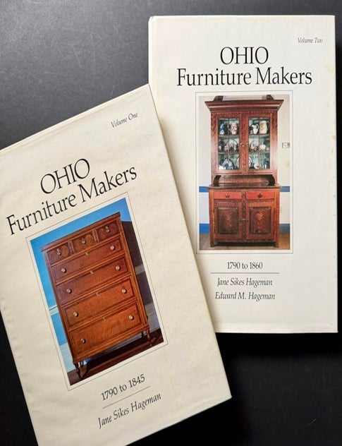 Item #26013 Ohio Furniture Makers (in 2 Volumes). Jane Sikes Hageman, Edward M. Hageman.