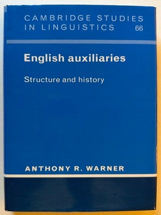 English Auxiliaries: Structure and History