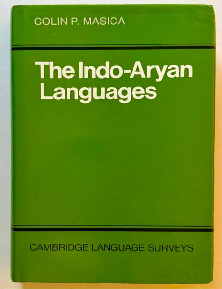 Item #26037 The Indo-Aryan Languages. Colin P. Masica.
