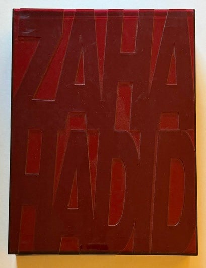 Item #26043 Zaha Hadid: Complete Works -- In 4 Parts, Contained in Its Red Plastic Slipcase.
