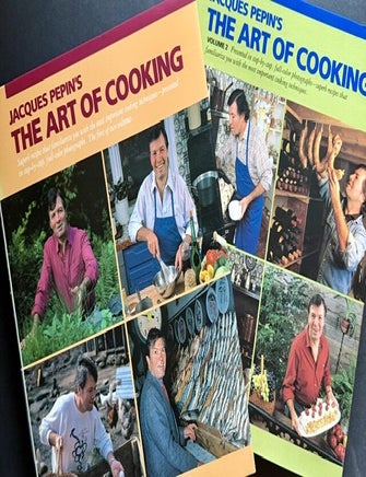 Item #26060 Jacques Pepin's The Art of Cooking (Complete in 2 Volumes and Slipcase). Jacques Pepin.