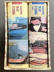Jacques Pepin's The Art of Cooking (Complete in 2 Volumes and Slipcase)