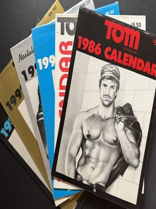 6 Tom of Finland Calendars (From the 1980s-1990s