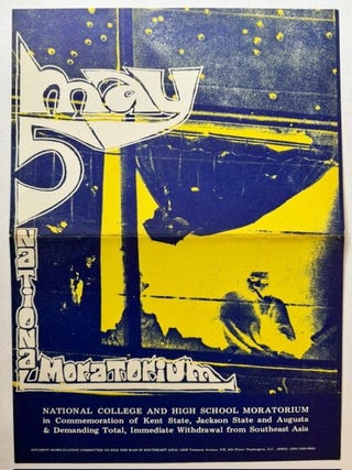Item #26075 May 5th National Moratorium Poster