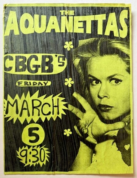 Item #26077 2 CBGB's Punk Posters from the Early 1990s