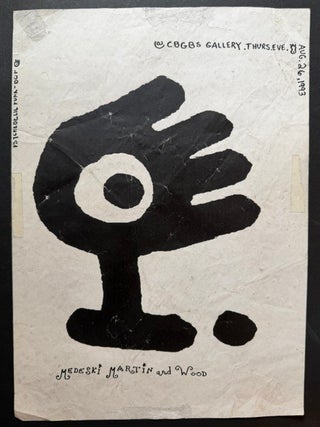 2 CBGB's Punk Posters from the Early 1990s