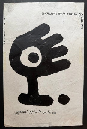 2 CBGB's Punk Posters from the Early 1990s