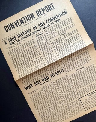 Item #26079 July 1969 SDS Convention Report (Vol. 1, No. 1