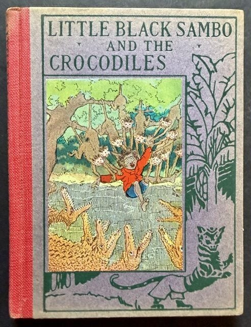 Item #26081 Kittke Black Sambo and the Crocodiles. Frank Ver Beck.
