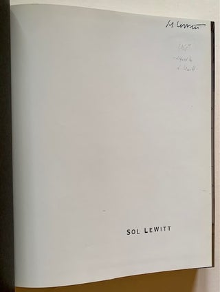 Sol Lewitt: A Retrospective
