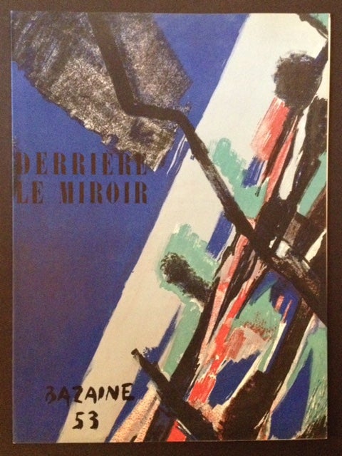 Item #2889 Derriere Le Miroir: Nos. 55-56 Jean Bazaine.