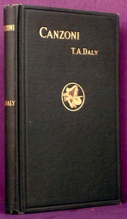 Item #4118 Canzoni. T A. Daly