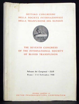 Item #4290 The Seventh Congress of the International Society of Blood Transfusion