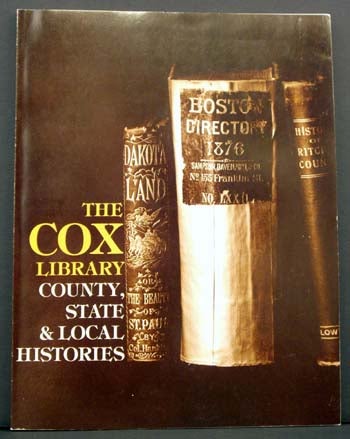 Item #4504 The Cox Library: County, State & Local Histories.