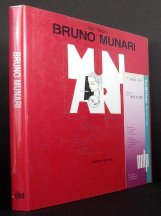 Item #5324 Bruno Munari: Design as Art. Aldo Tanchis