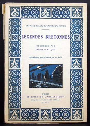 Item #5535 Legendes Bretonnes.