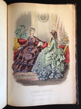 Item #6824 Album De La Mode Illustree (52 Chromos