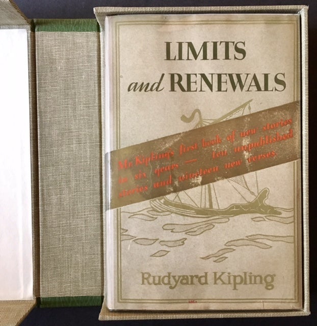 Item #7414 Limits and Renewals. Rudyard Kipling.