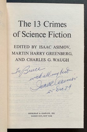 The 13 Crimes of Science Fiction