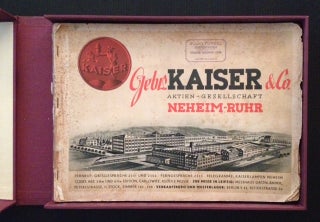 Item #8368 Kaiser & Co. Aktien-Gesellschaft (Trade Catalogue