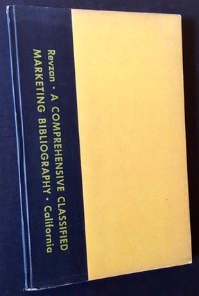 Item #8432 A Comprehensive Classified Marketing Bibliography (2 Vols.). Ed David A. Rezvan