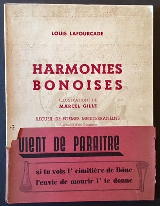 Item #8677 Harmonies Bonoises: Recueil De Poemes Mediterraneens. Louis Lafourcade