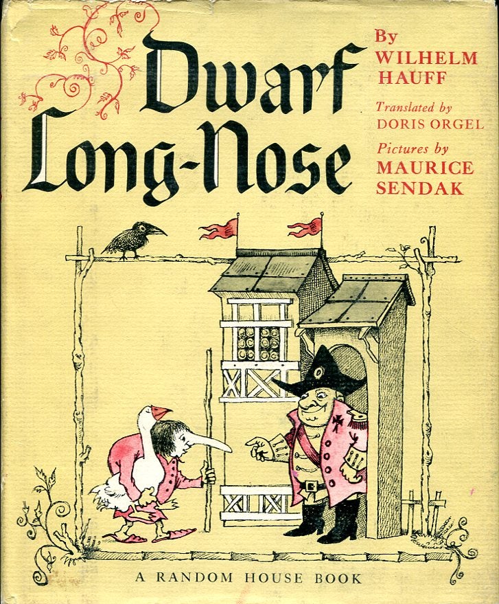 Item #9081 Dwarf Long-Nose. Wilhelm Hauff, Maurice Sendak.