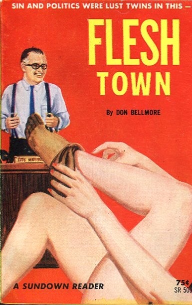 Item #9127 Flesh Town. Don Bellmore.