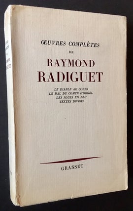 Item #9269 Oeuvres Completes De Raymond Radiguet