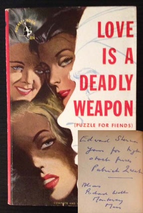 Item #9679 Love Is a Deadly Weapon (Puzzle for Fiends). Patrick Quentin